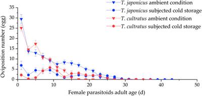 Performance of two egg parasitoids of brown marmorated stink bug before and after cold storage